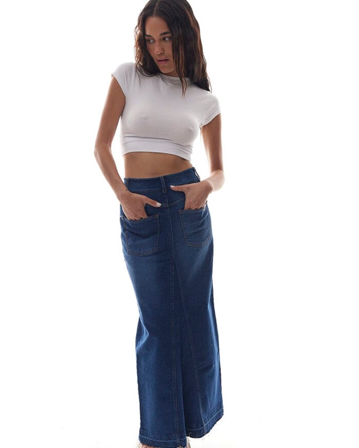 Denim skirt - Imagen 3