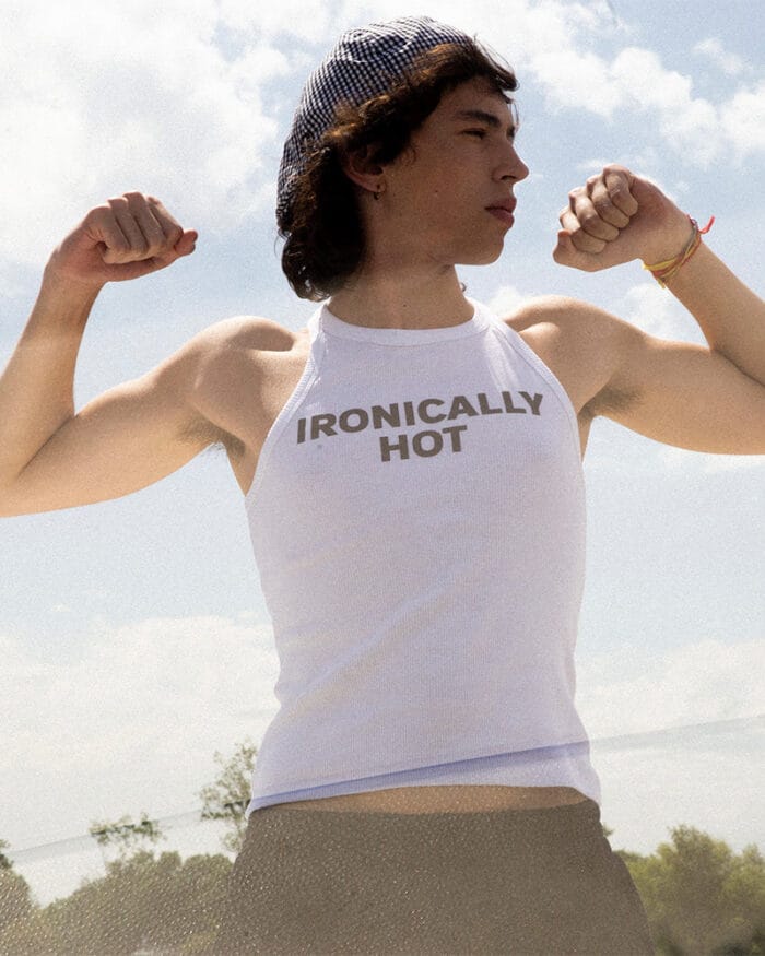 Musculosa Ironically Hot - Imagen 2