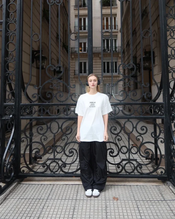 Remera Crisis Line Blanca - Imagen 1