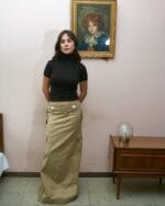 Pollera Utility Beige - Imagen 2
