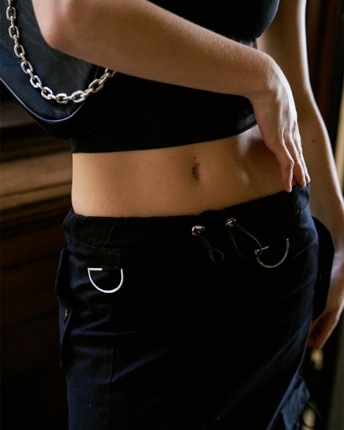 Pollera Utility Negra - Imagen 3
