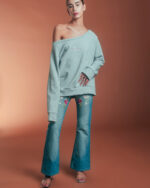 Hoodie Kitten Gris - Imagen 4