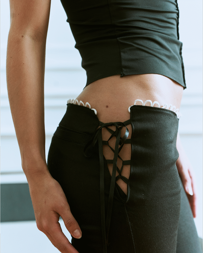 Pant Boa Negro - Imagen 5
