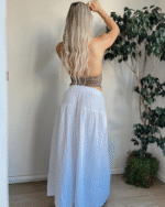 Falda Larga Blanca - Imagen 2