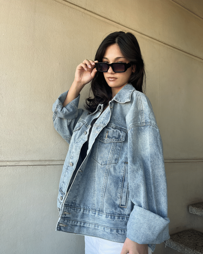 Campera de Jean Over - Imagen 1