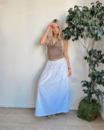 Falda Larga Blanca - Imagen 3