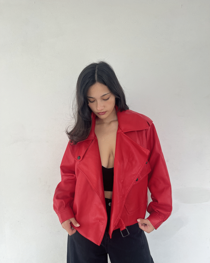 Campera Eco Cuero Red - Imagen 1