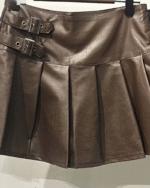 Falda Tableada Marron
